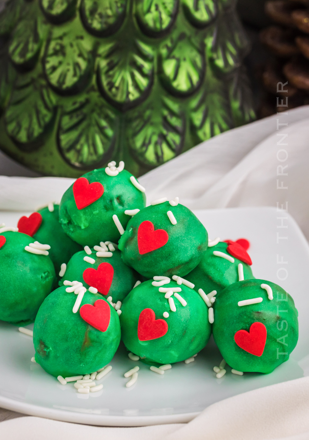 Grinch Donut Holes