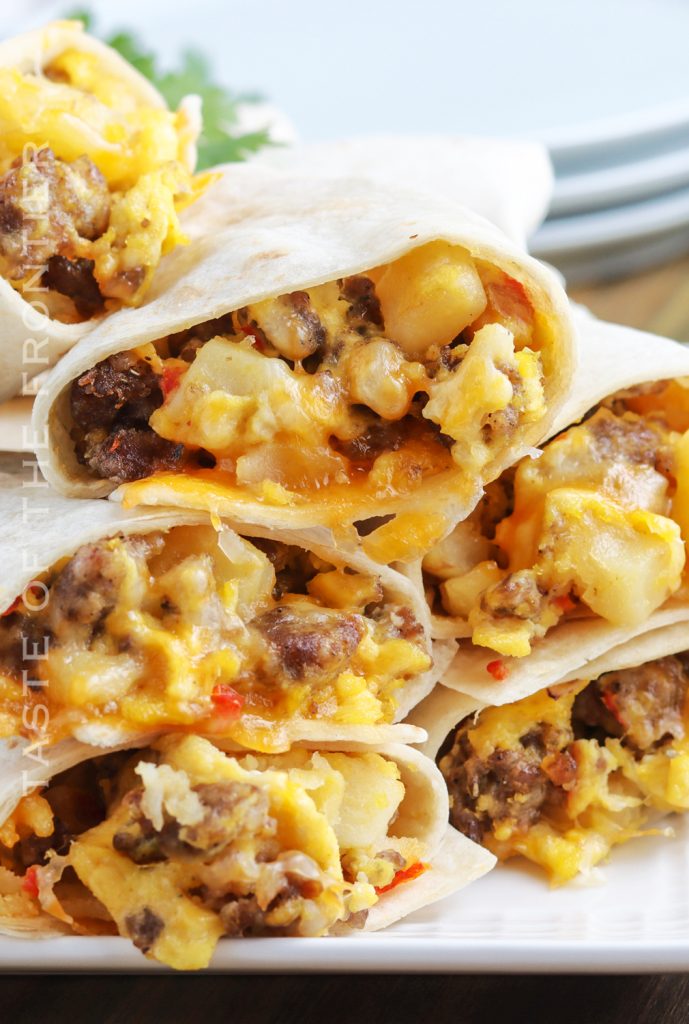 Breakfast Burritos Taste of the Frontier