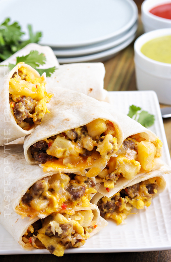 recipe for Breakfast Burritos