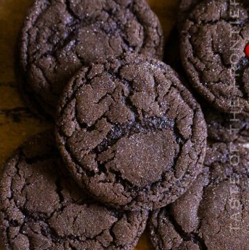 Soft Chocolate Sugar Cookies