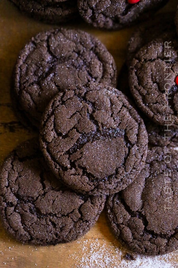 Soft Chocolate Sugar Cookies