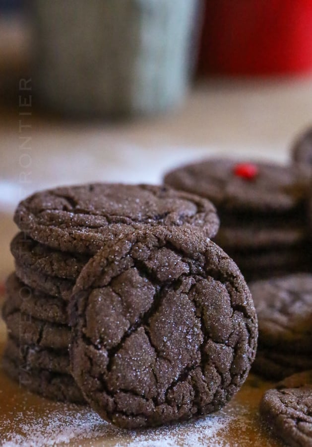 recipe for Chocolate Sugar Cookies