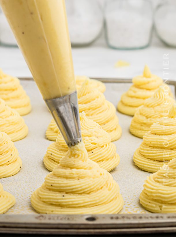 Duchess Potatoes Taste of the Frontier