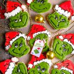 grinch cut out cookies