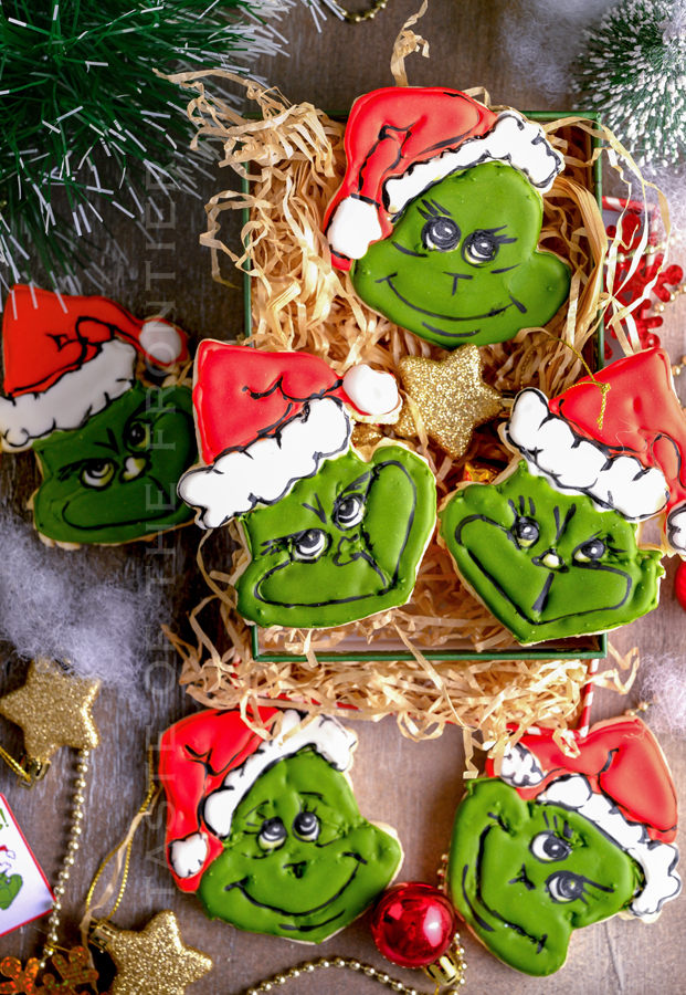 How to make Grinch Cookies