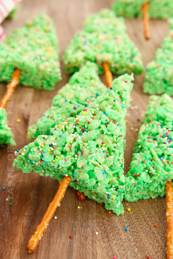 Christmas Rice Krispie Treats