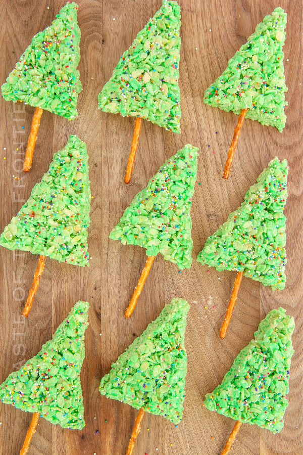 snack Holiday Rice Krispie Treats