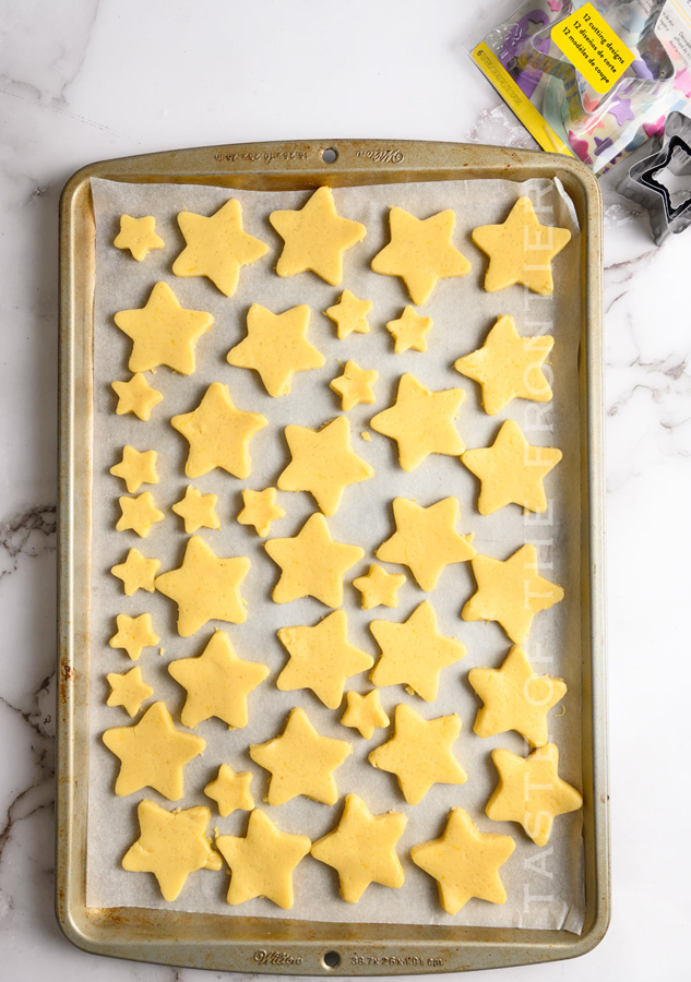 baking star cookies