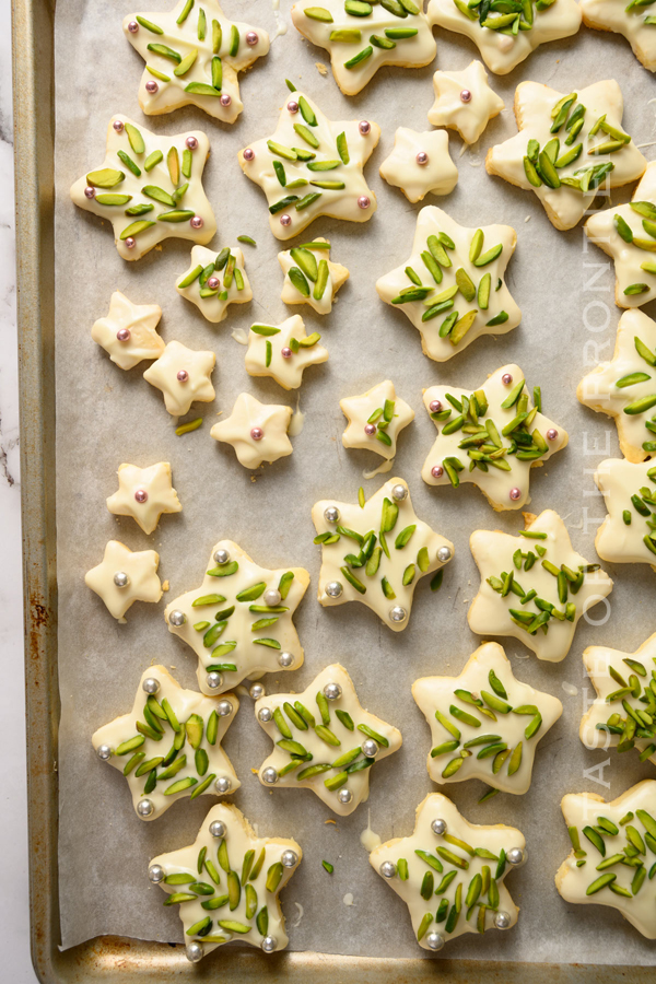 decorated Pistachio Cookies