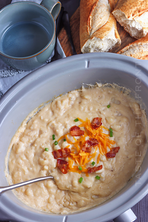 baked potato soup crock pot