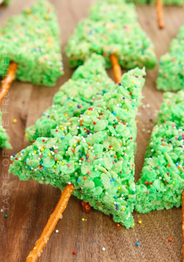 Christmas Rice Krispie Treats