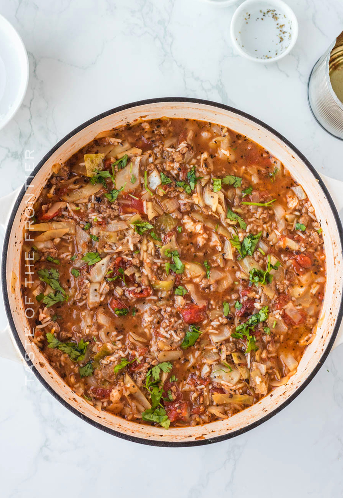 dinner soup- cabbage roll