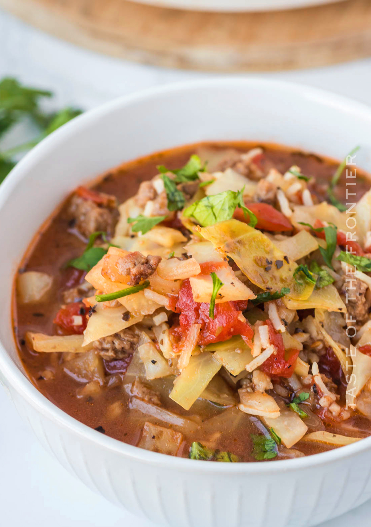 Easy Cabbage Roll Soup