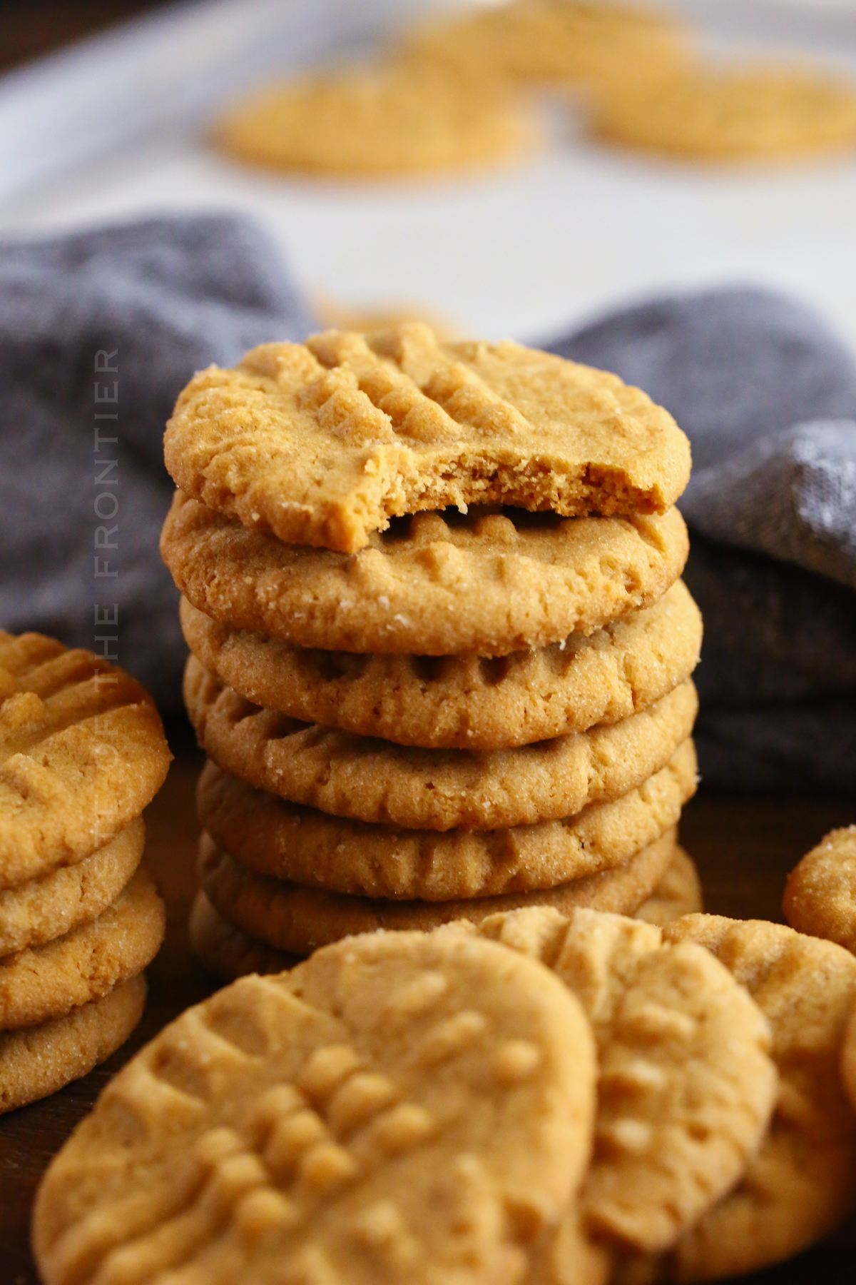 cookies made with peanut butter