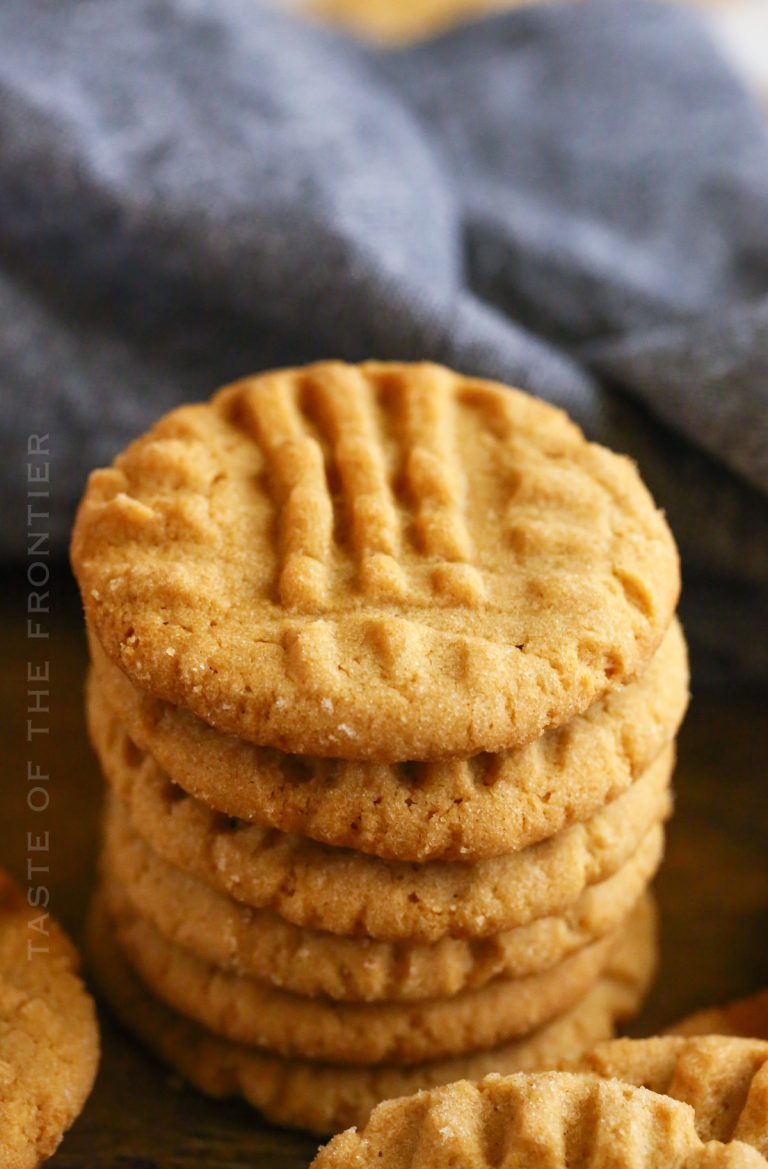 Classic Peanut Butter Cookies Taste of the Frontier