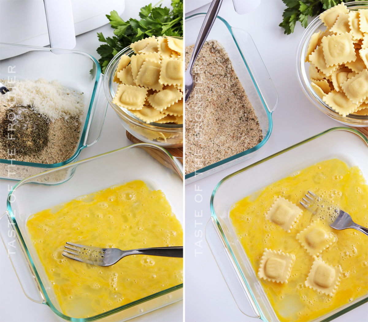 how to make Air Fryer Ravioli