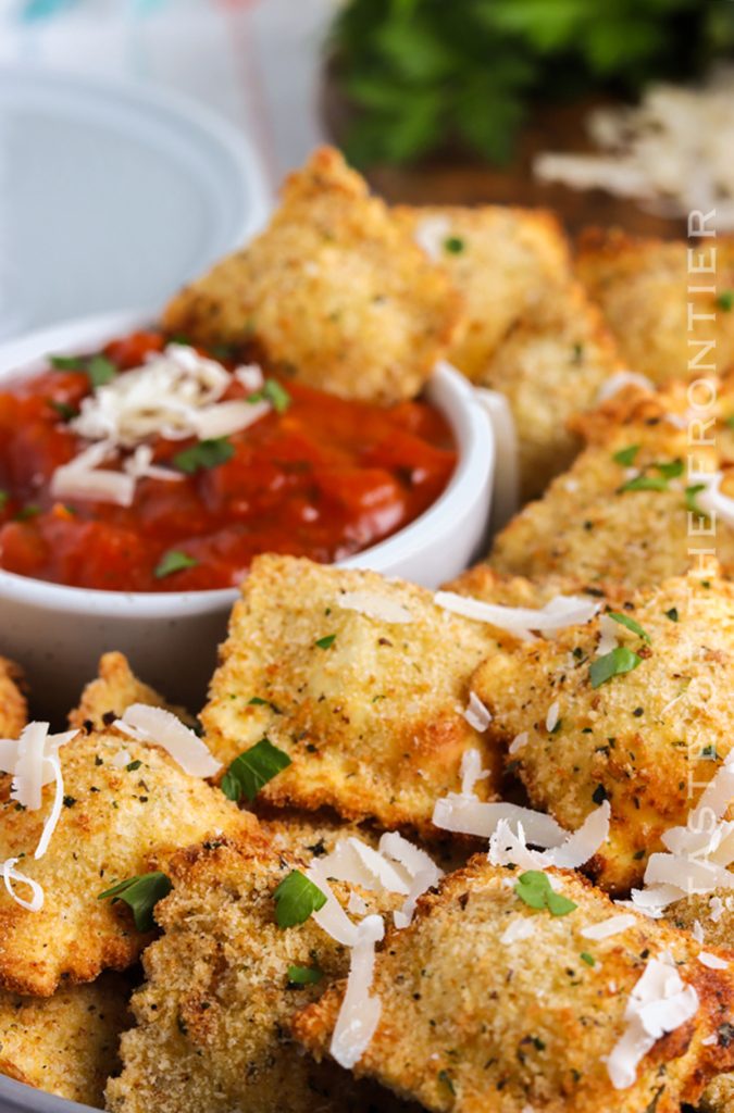 Air Fryer Ravioli Taste of the Frontier
