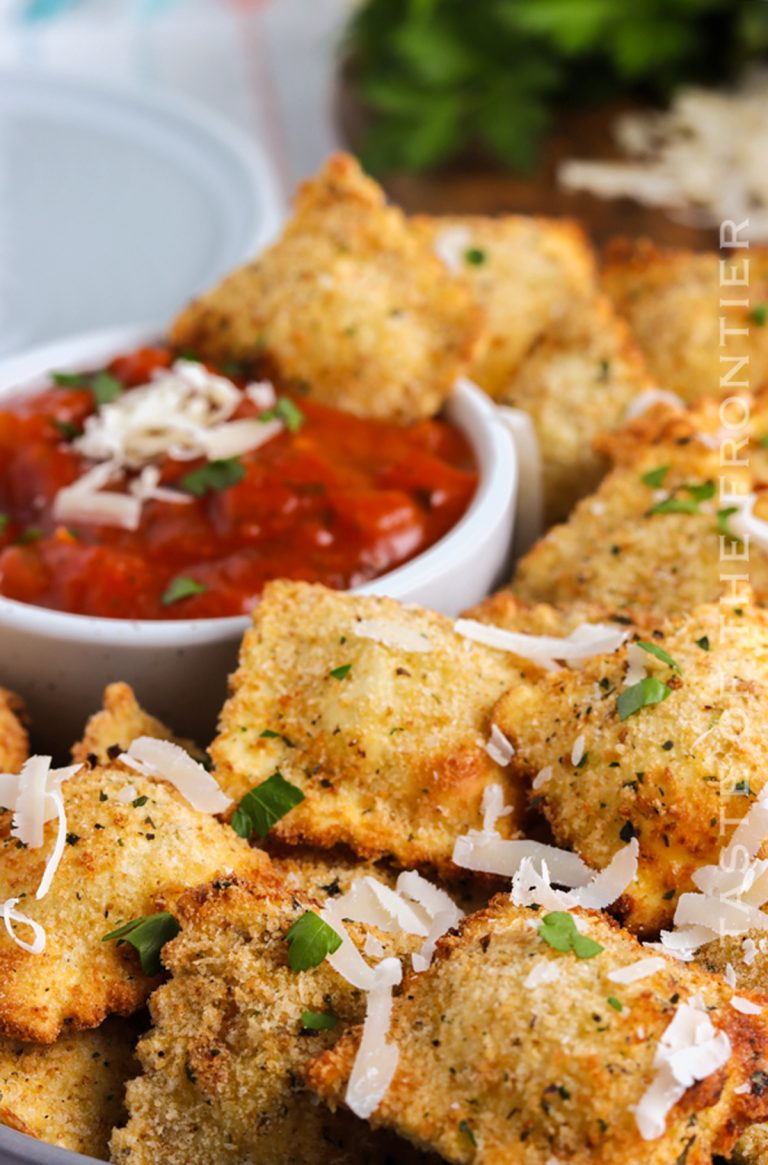 Air Fryer Ravioli Taste of the Frontier