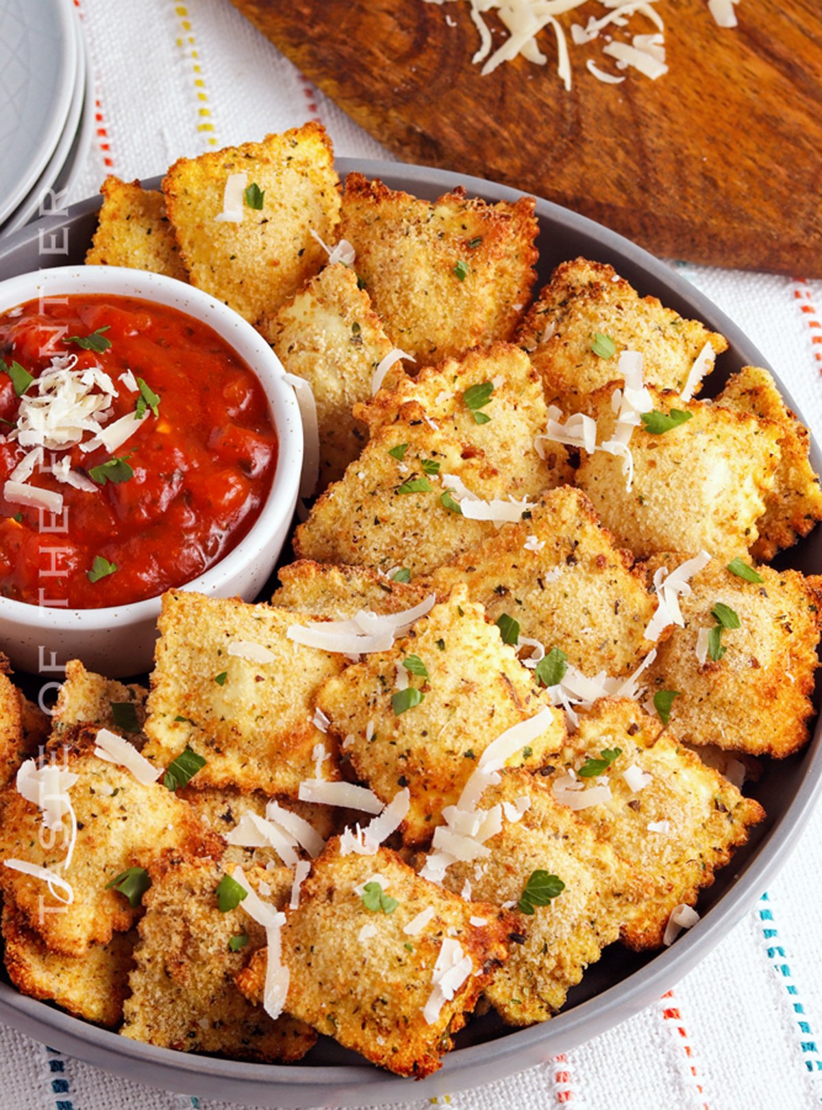 game day toasted pasta