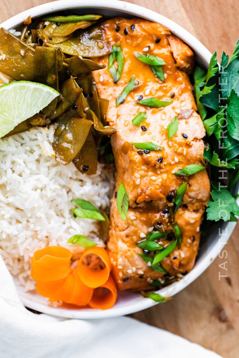 Instant Pot Sesame Salmon Bowls Taste of the Frontier