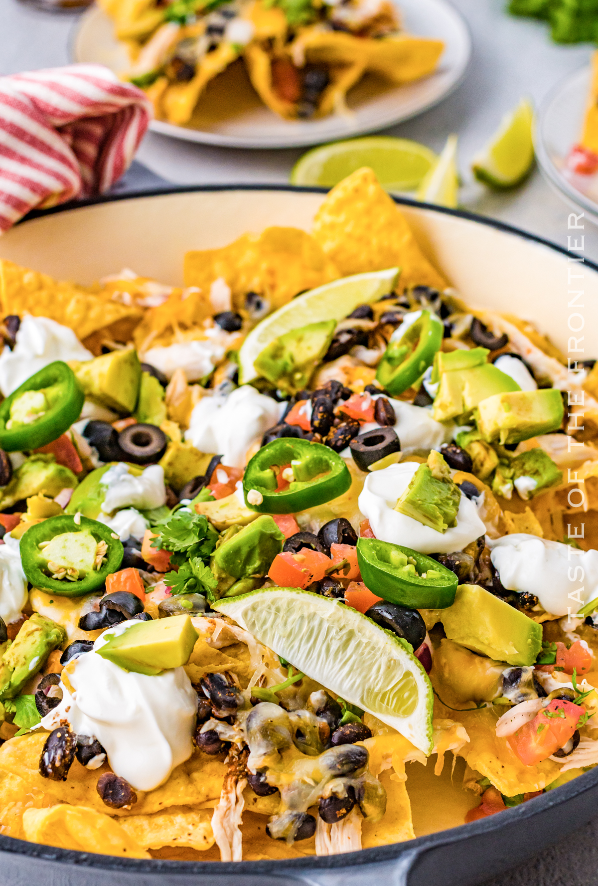 rotisserie chicken nachos