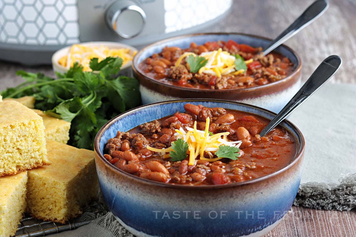 chili for dinner - easy recipe