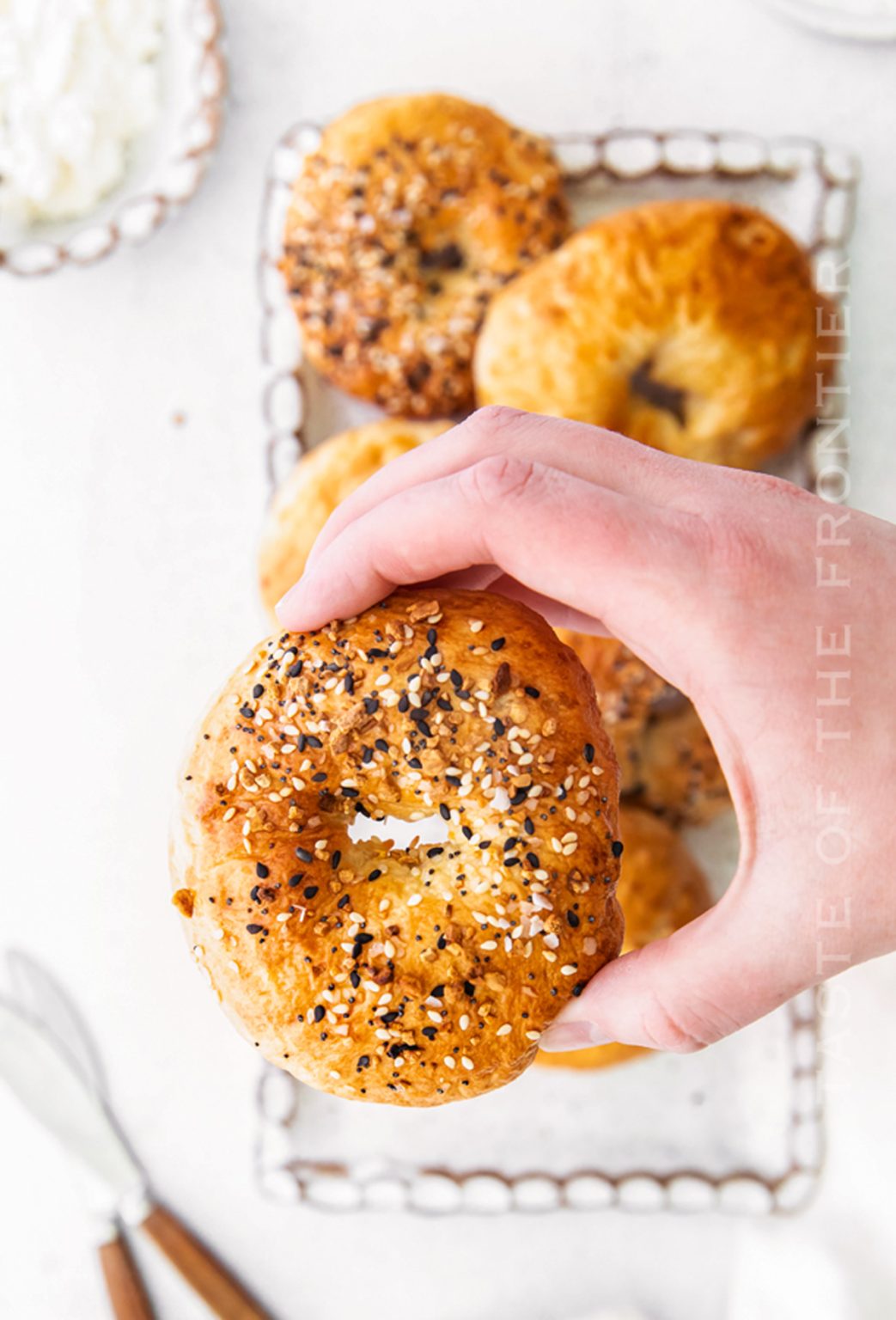 Air Fryer Bagels Taste of the Frontier