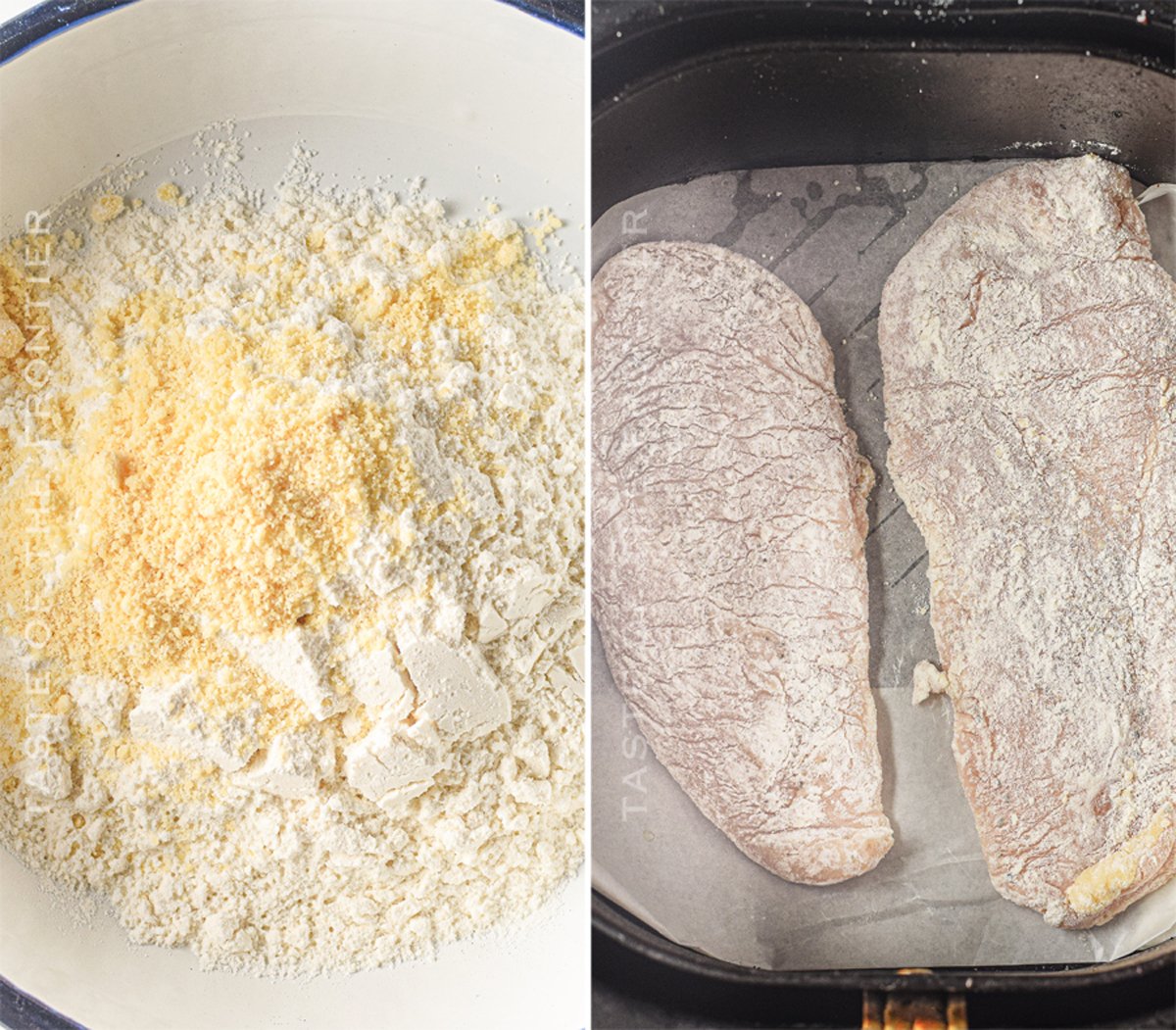 air frying chicken breasts