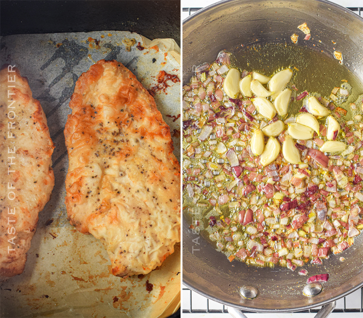 making air fried chicken breast