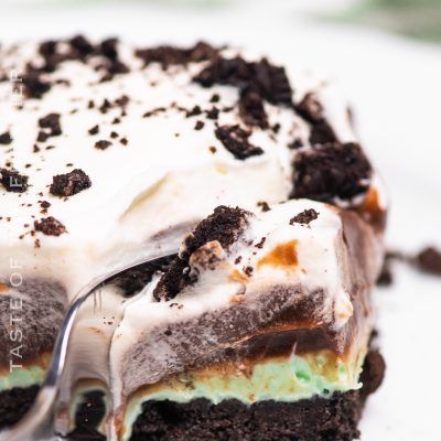 St. Patrick's Day Mint Dessert