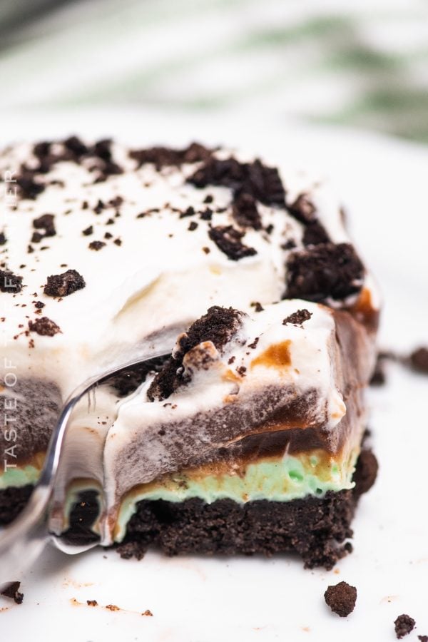 St. Patrick's Day Mint Dessert