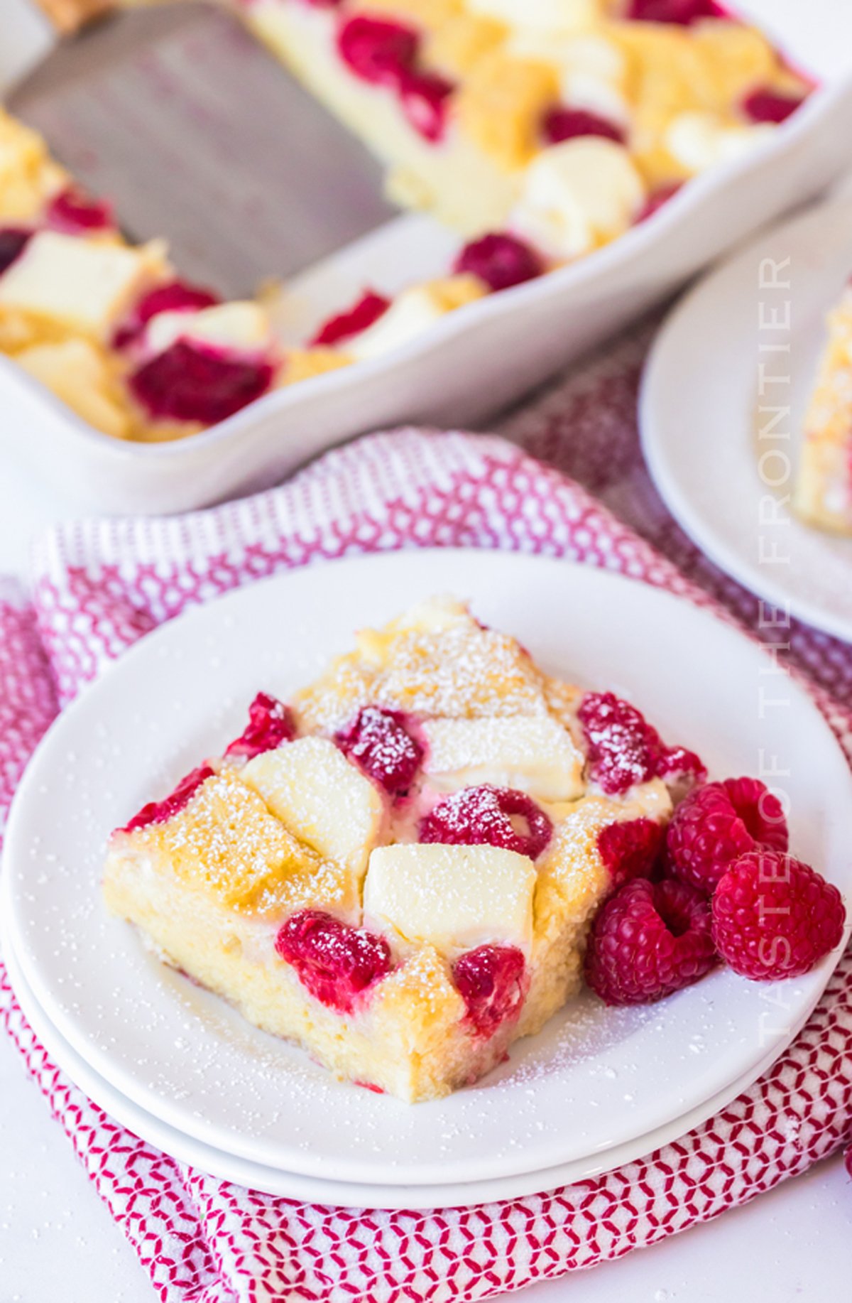 raspberry morning casserole