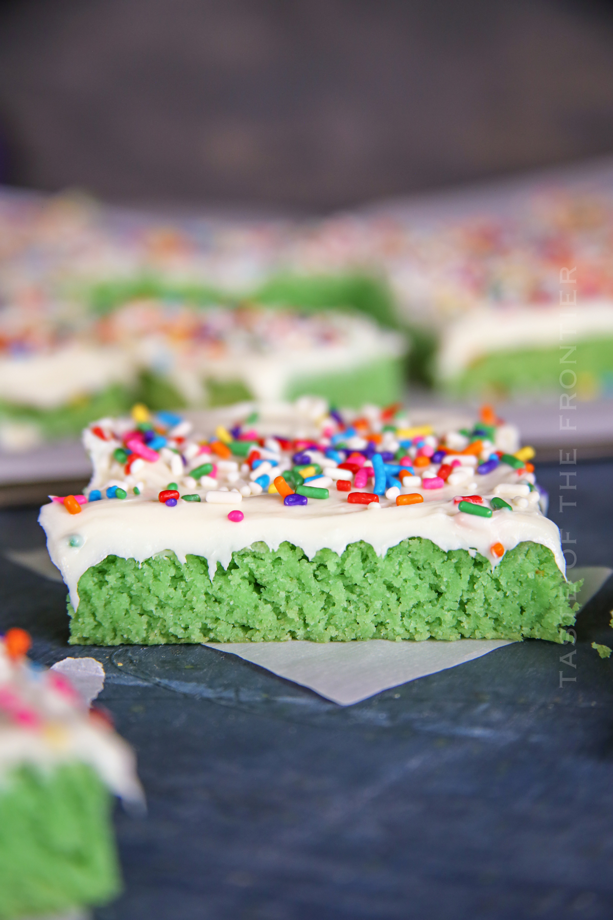 recipe for green cake mix cookie bars