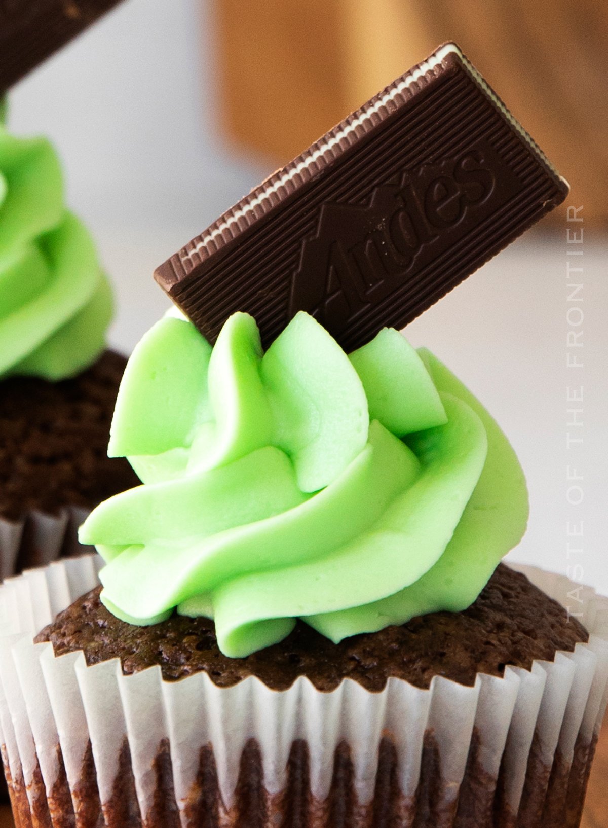 chocolate mint cupcakes