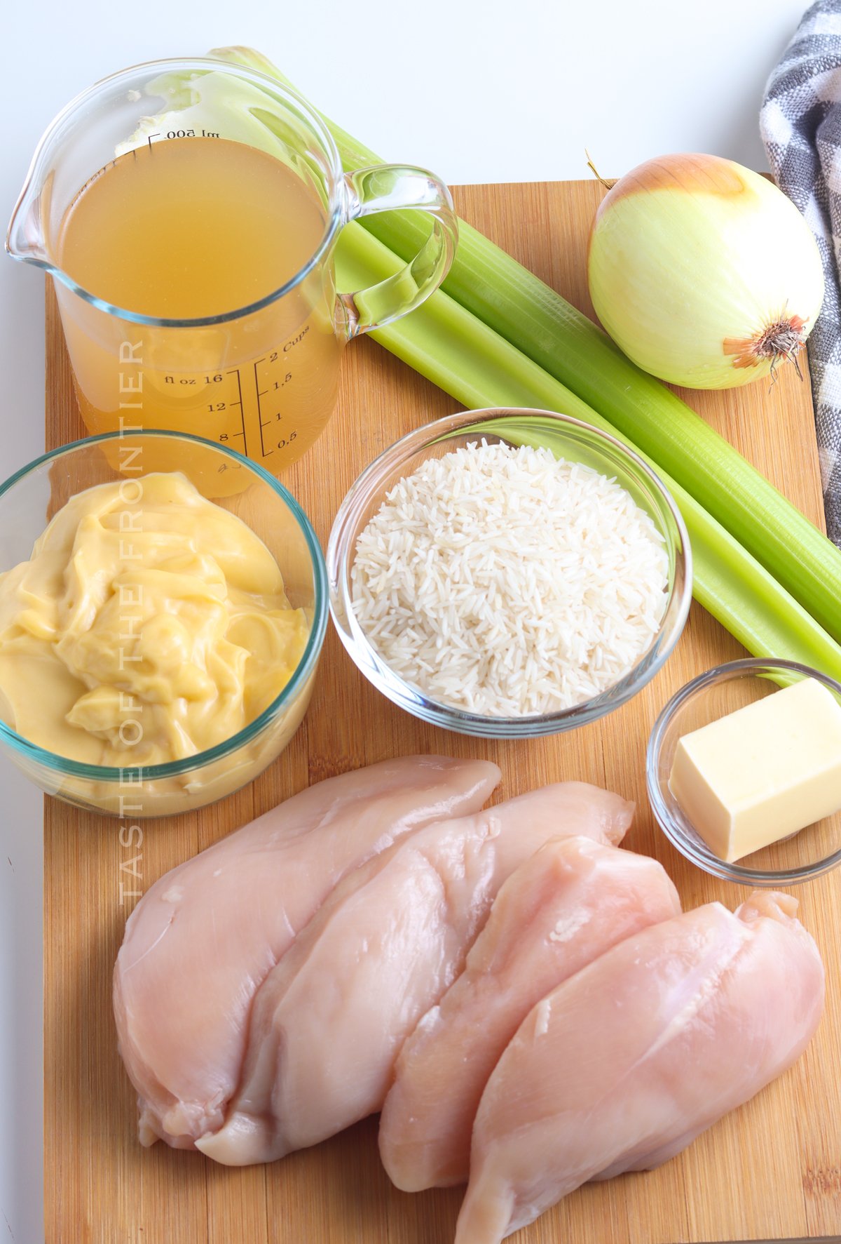 Chicken and Rice Casserole ingredients