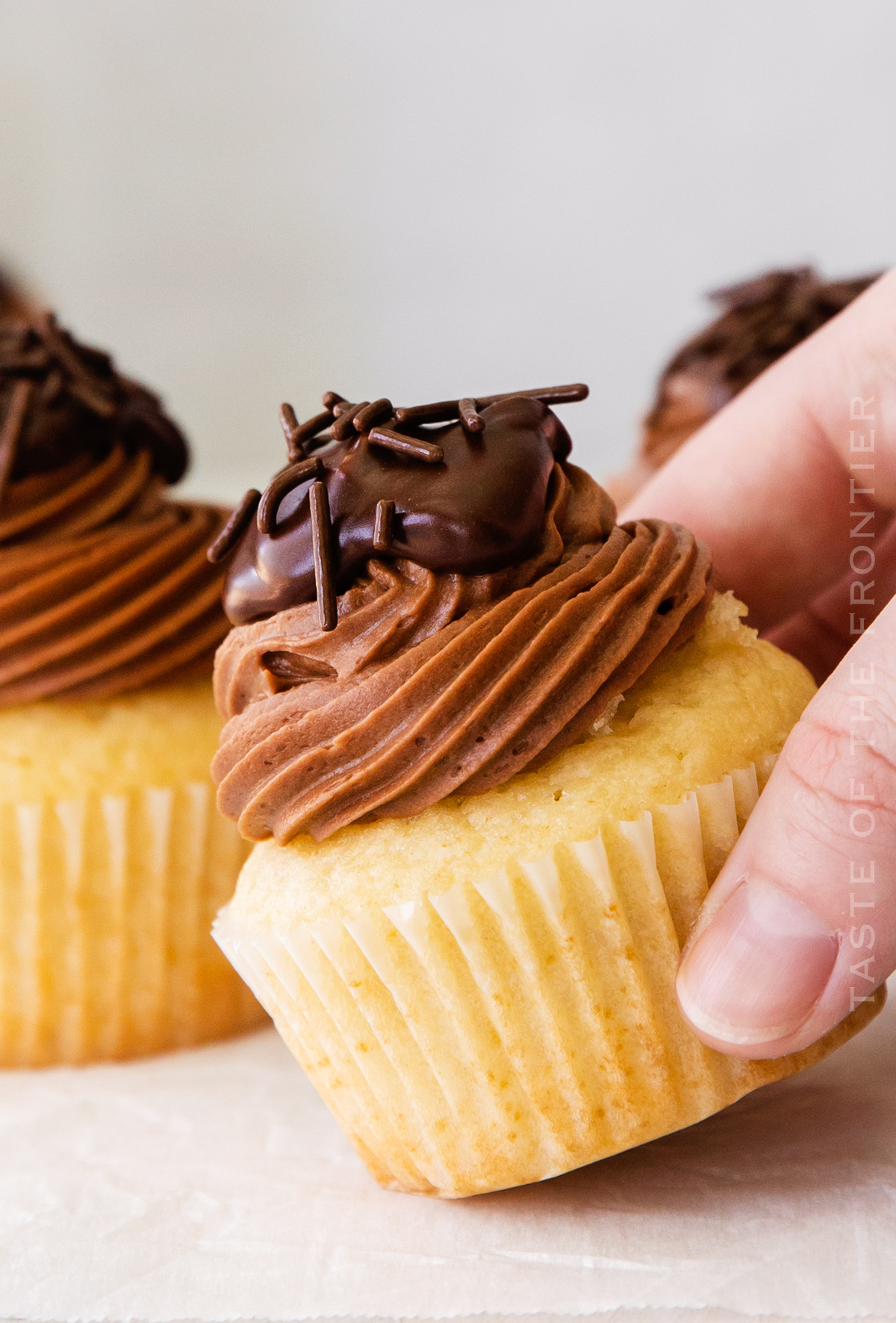 St. Patrick's Day cupcakes