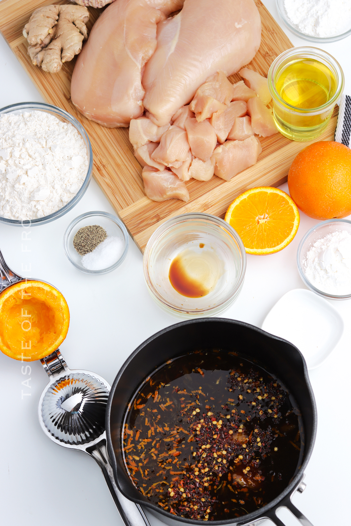 how to make Chinese Orange Chicken