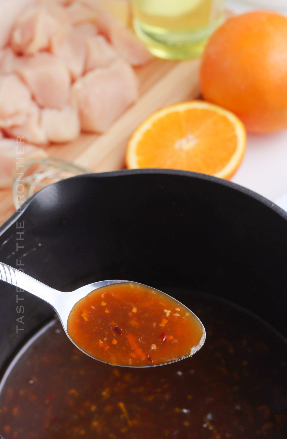 orange chicken sauce