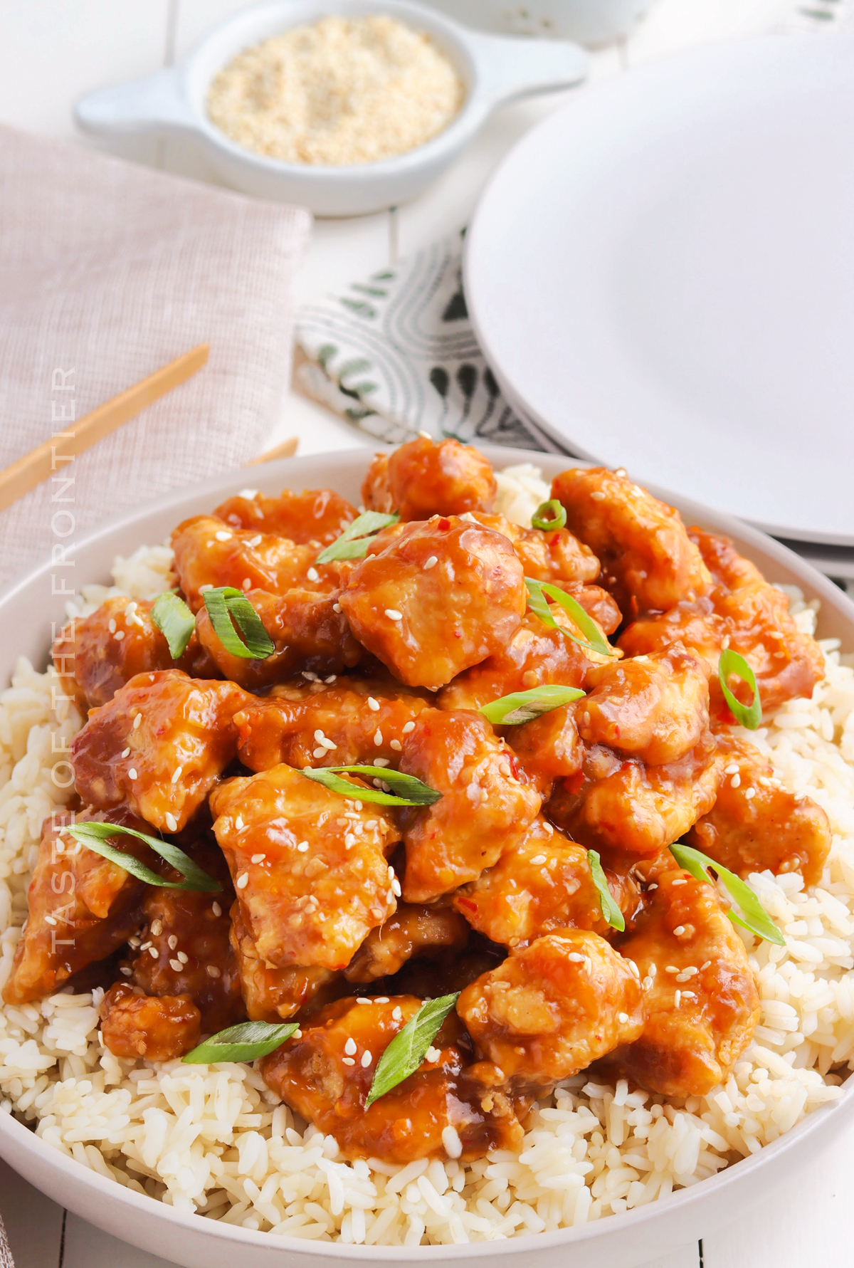 panda express copycat chicken dinner