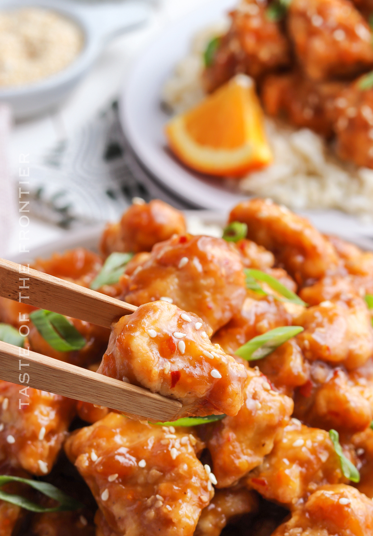 crispy bite orange chicken