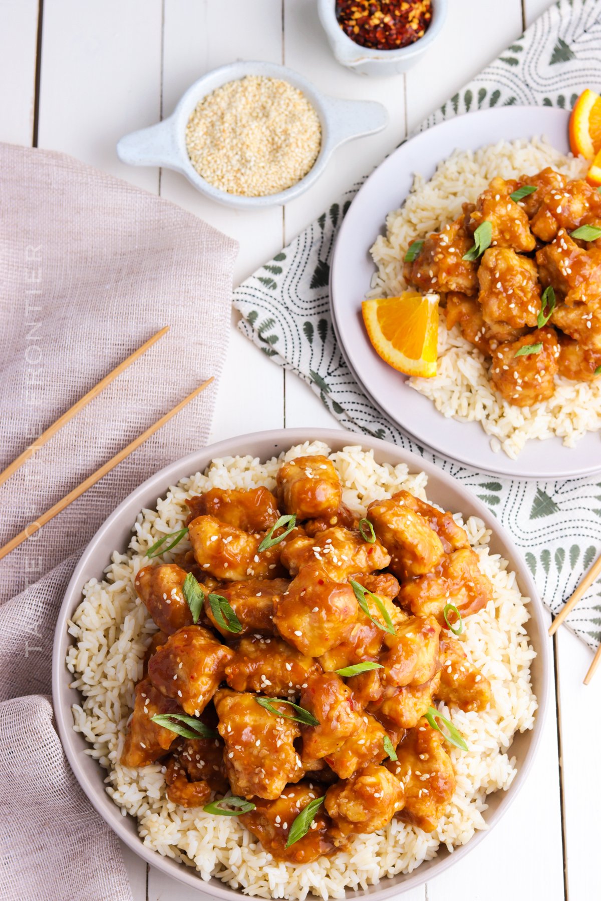 homemade panda express orange chicken