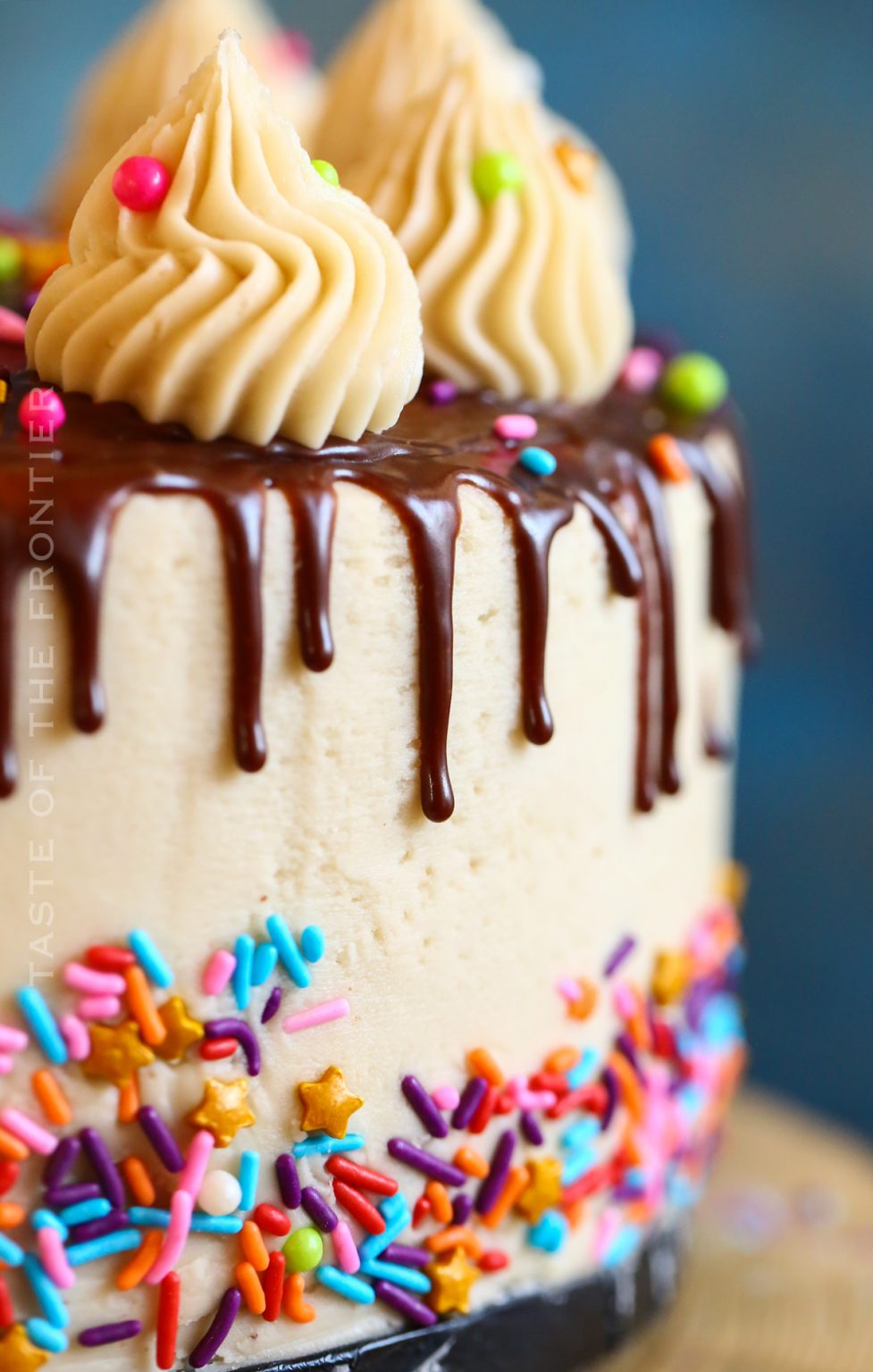 Chocolate Ganache Drip Cake Taste of the Frontier