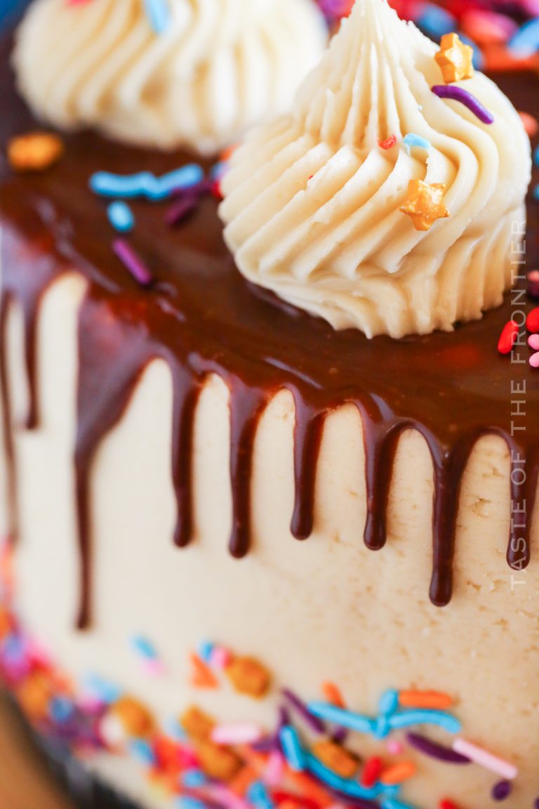 Chocolate Ganache Drip Cake Taste of the Frontier