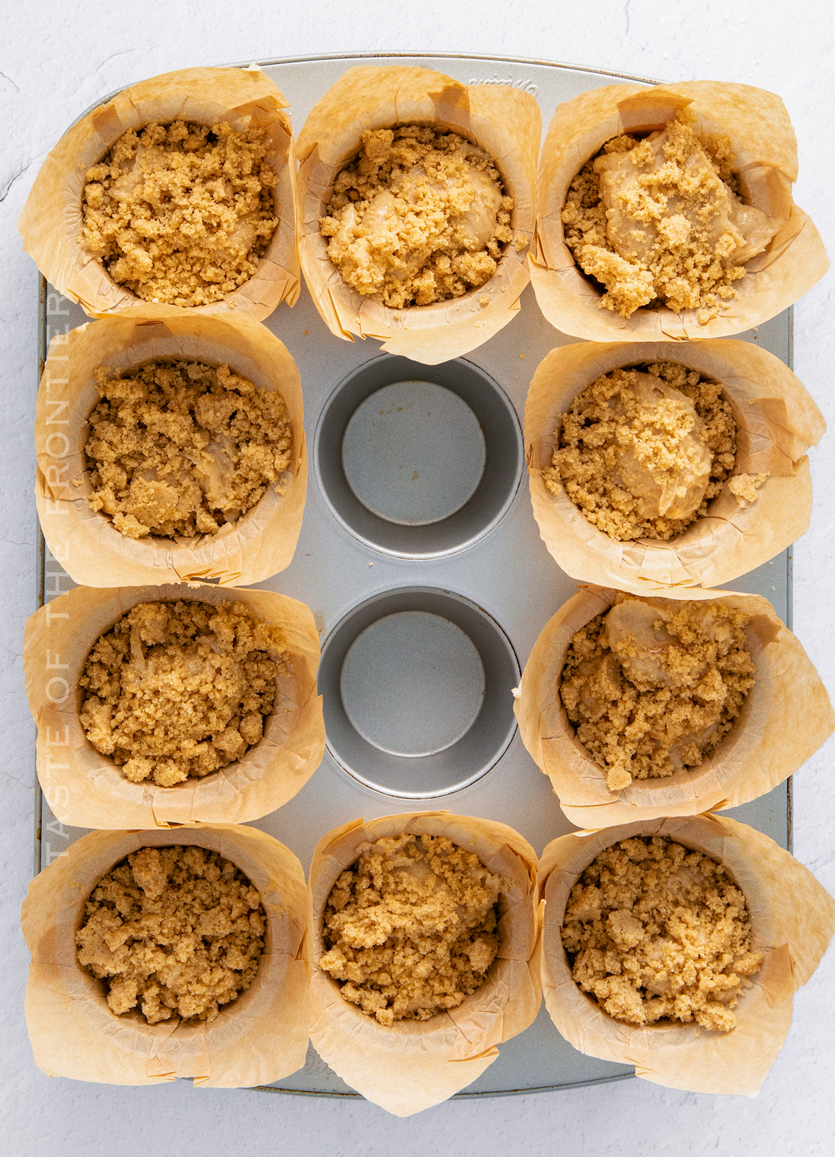 crumb cake muffins