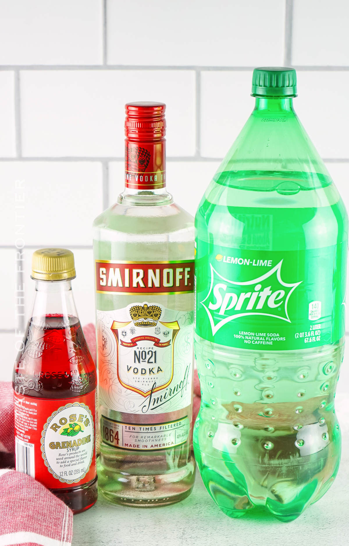 ingredients for Dirty Shirley