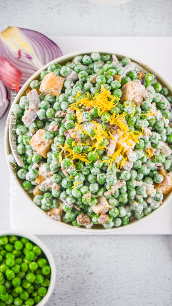 Green Pea Salad Taste of the Frontier