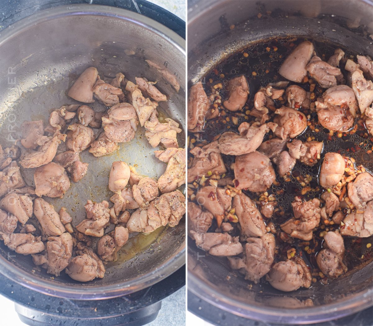 cooking Teriyaki Chicken in the instant pot