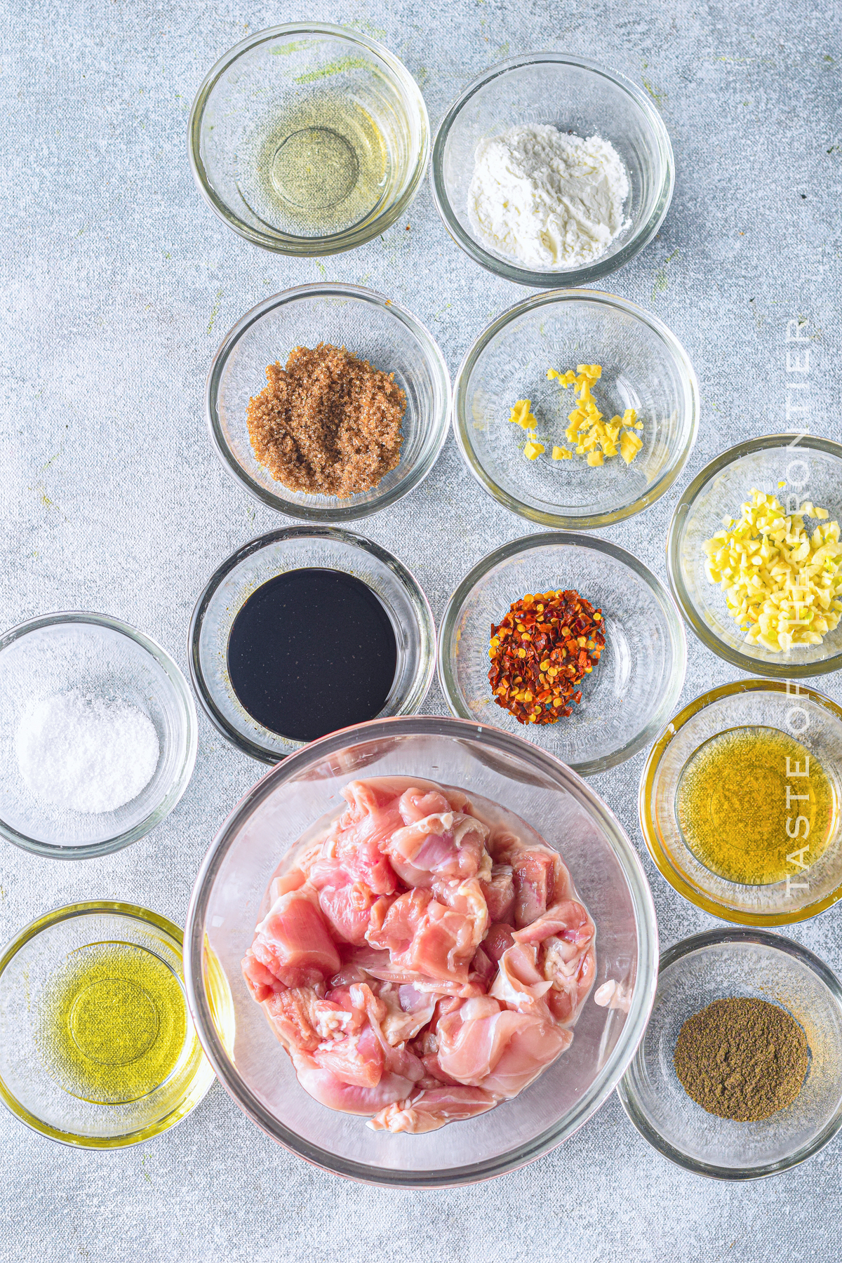 ingredients for Instant Pot Teriyaki Chicken