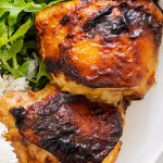 Air Fryer Honey Mustard Chicken Thighs