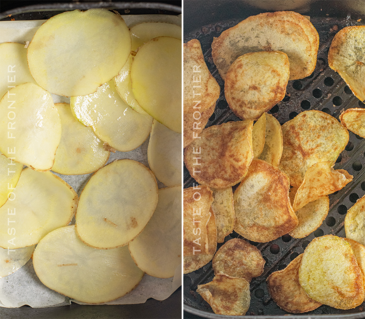 air fried chips